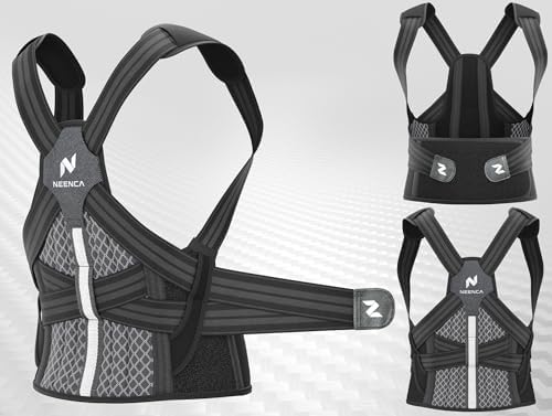 NEENCA Professional Posture Corrector for Women & Men, Medical Back Brace