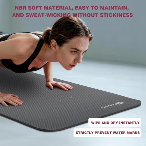 KEEP Extra Thick NBR Yoga Mat