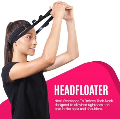 HeadFloater, Neck Stretches To Relieve Tech Neck, traction device designed to alleviate tightness and pain in the neck and shoulders