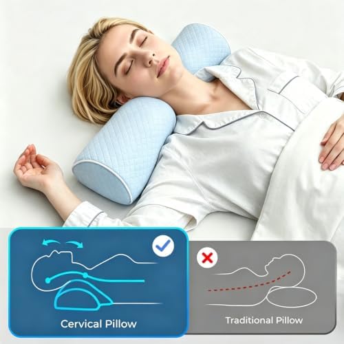 Cervical Pillows for Neck Pain Relief,Neck Pillow for Sleeping