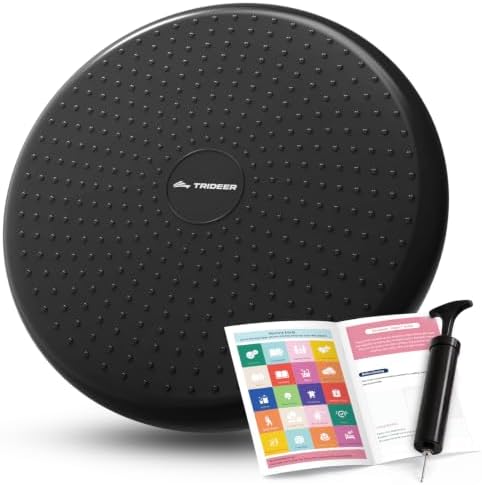 Trideer Wobble Cushion, Balance Pad, Wiggle Seat for Flexible Seating