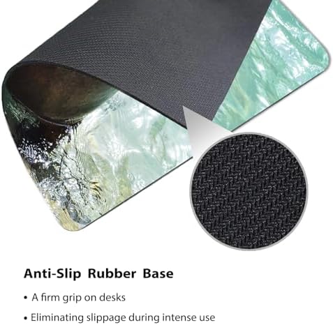 9.5x7.9 Inch Office/Gaming Mouse Pad, Funny Sea Lion Cute Anti-Slip Mat for Desk