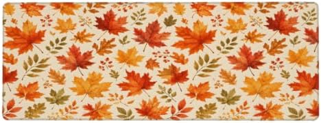 Leaf Fall Large Mouse Pad Non-Slip Rubber Long Gaming Desk Mat