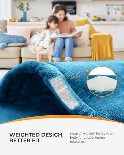 CooCoCo FSA Eligible 24"x33" Full Back Heating Pad, Blue