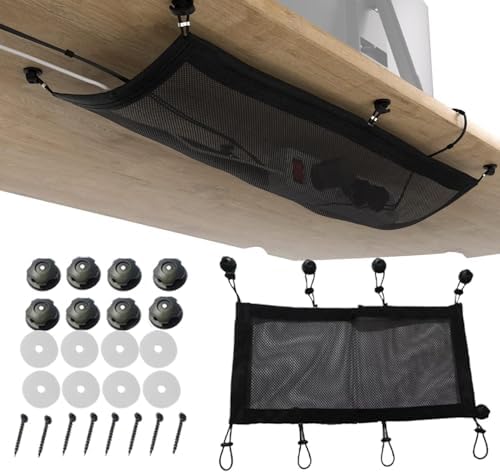 Cable Management Net Versatile Cord Tray Wire Storage Organization