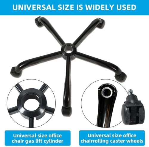 XSZD 28 Inch Heavy Duty Office Chair Base with 5 Casters,Easy to Assemble