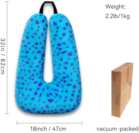 Atablyn Travel Pillow for Kids & Adults, U-Shaped Car Pillow for Long Road Trips, Neck and Head Support Pillow for Back Seat Travel, Airplane Travel Essentials