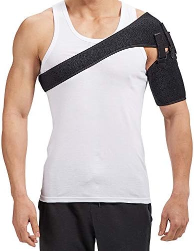 Shoulder Belt Support Arm Sling For Stroke Hemiplegia Subluxation Adjustable Right Left Single Pads Dislocation Recovery Rehabilitation Straps Shoulder Brace