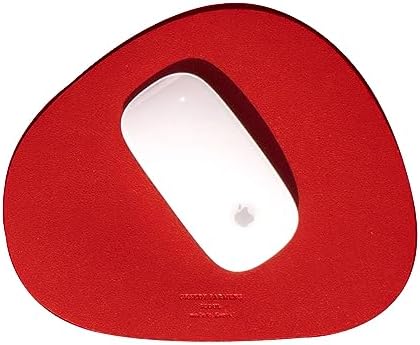 GREEDY FARMERS Mouse pad, Non-Slip Washable Waterproof Computer Mouse pad (Ruby Woo Red)