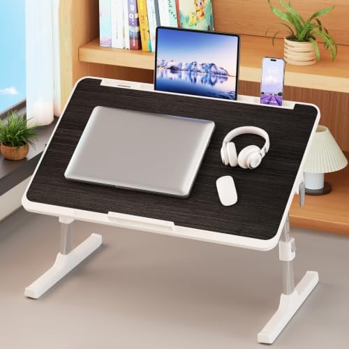 Adjustable Lap Desk, Foldable Laptop Desk for Bed, X-Large Lap Table