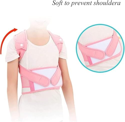 Back Brace Corrector for Women, Back Corrector,Students Spinal Correction Device Kyphosis Thoracic Shoulder Back Waist Support Brace