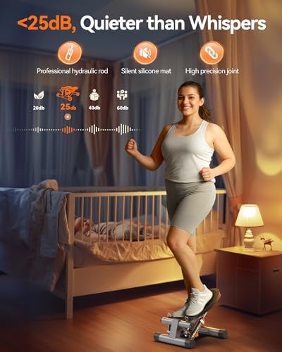 Niceday Steppers for Exercise at Home, Mini Stepper with 300LBS Capacity