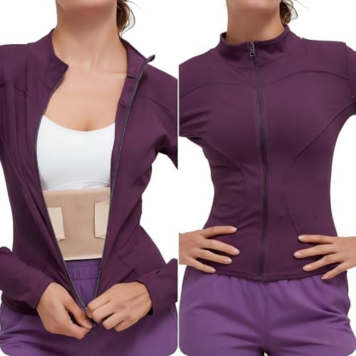 RANDY SUN Lower Women Back Brace for Office Comfort - Breathable Mesh Posture Corrector, Adjustable Straps for Custom Fit, Invisible Under Clothes, Beige, L-XL