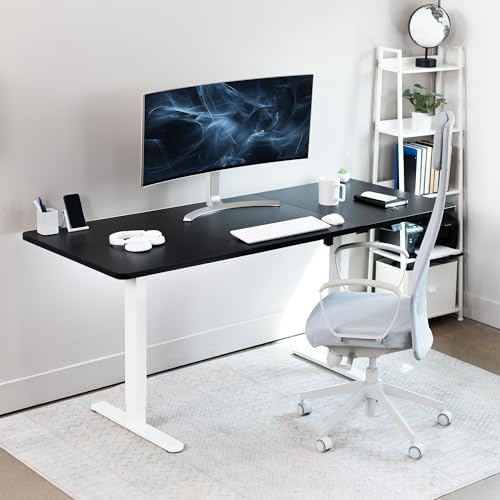 VIVO Black 71 x 30 in Standing Desk, DESK-KIT-0W7B