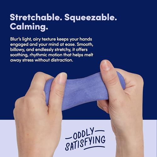 Speks Blur Sensory Slime Putty, Silent Stress Relief Tool, Desk Toy