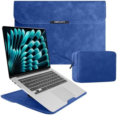 13-14 Inch Laptop Sleeve Case for MacBook Neo 13/Air 13.6/13 - Blue
