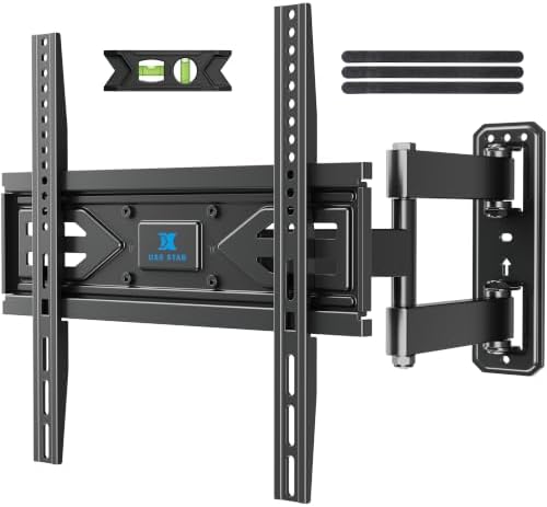 USX STAR Corner TV Wall Mount Full Motion for 40 43 50 55 60 65 inch TVs