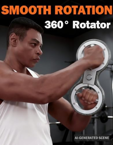 Fitarc Burn Machine Rotator 6/10/12/15 LB, Arm & Forearm Upper Body Trainer