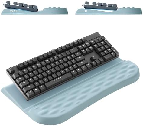 Laborio Wrist Rest with Keyboard Stand Ergonomic Computer Wrist Support Pad