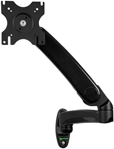StarTech Wall Mount Monitor Arm 12in to 34in up to 19.8lb/9kg, VESA, Black