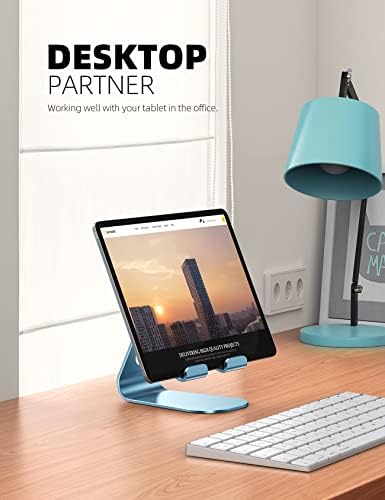 Lamicall iPad Stand Adjustable Tablet Holder, Sturdy Aluminum, Multi-Angle