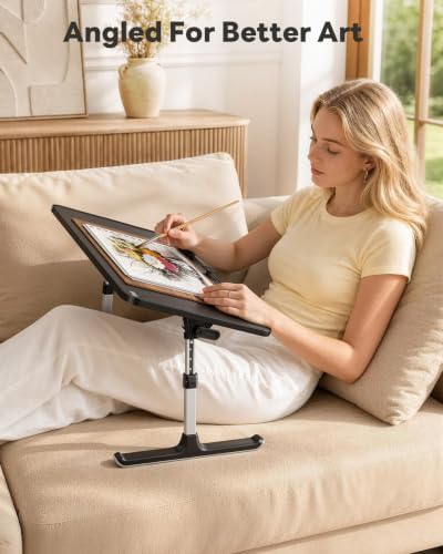 Laptop Desk for Bed, SAIJI Lap Desks Bed Trays for Eating Writing