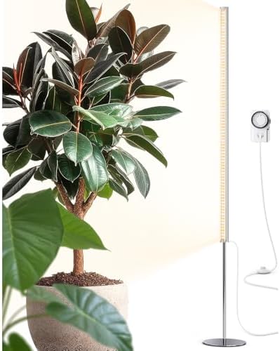 Barrina T1S Vertical Grow Light, 65W Full Spectrum, 5FT-5.6FT Height