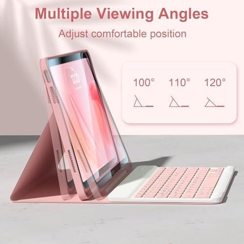 for iPad 11th(A16,2025) 10th Generation Case with Keyboard 10.9 inch