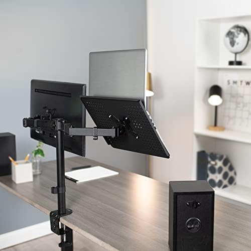 VIVO Black Laptop Tray for up to 17 in Devices, Stand-LAP2