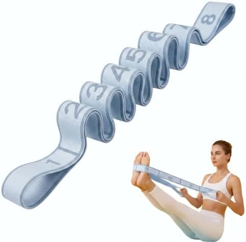 Resistance Bands for Legs: Numbered Stretch Bands for Exercise Yoga