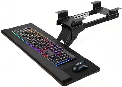 FAHKNS Keyboard Tray - Ergonomic Large Size Keypad Tray Holder