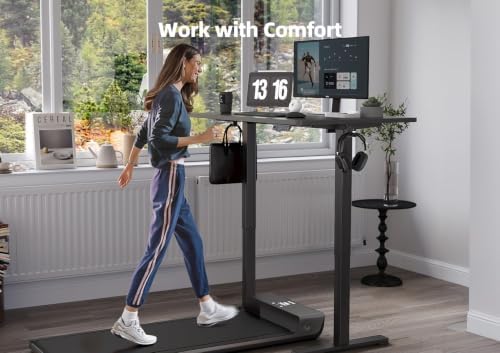 YDN 63 x 24 Inch Black Electric Standing Desk
