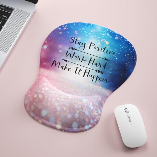 Ergonomic Mouse Pad with Wrist Rest Cute Mousepad Wrist Support