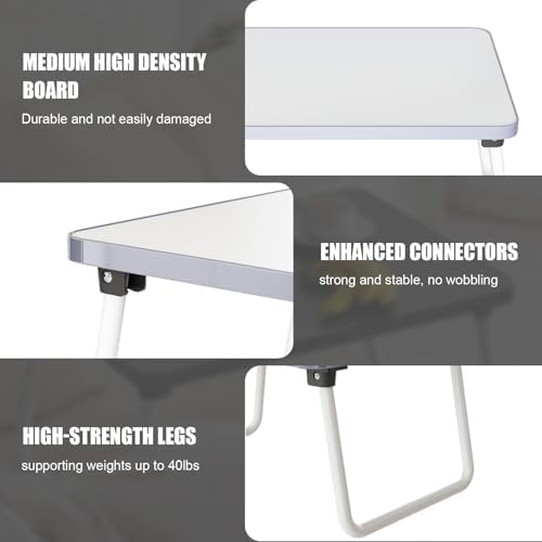 Foldable Lap Desks Laptop Tray for Bed or Couch