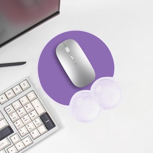 Ergonomic Gel Mouse Pad with Wrist Support, Clear Cooling Gel Wrist Pad