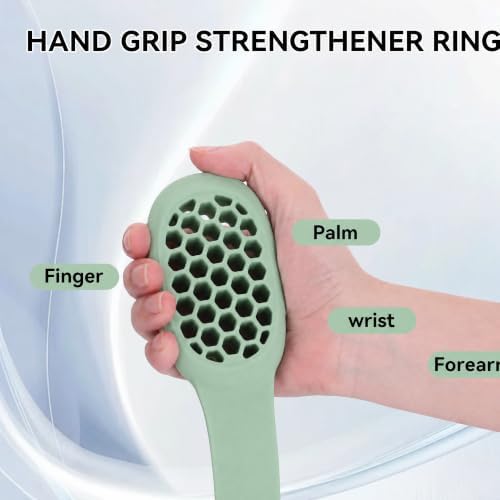 Resistance Band for Women, Silicone Shoulder Opener Back Stretcher,Stretch Bands for Exercise, Pull Exerciser for Posture Correction, Hand Grip Strengthener for Home Gym Office Travel