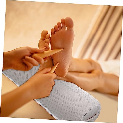 BESTOYARD Ergonomic Office Foot Rest Pillow High-Rebound Foot Cushion Desk Adjustable Height Non-Slip Design for Home and Office Use