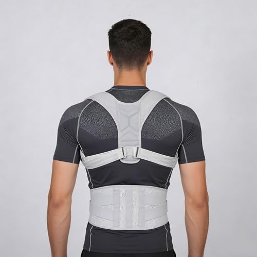 Adjustable Back Posture Corrector Belt for Support, Breathable Daily Wear