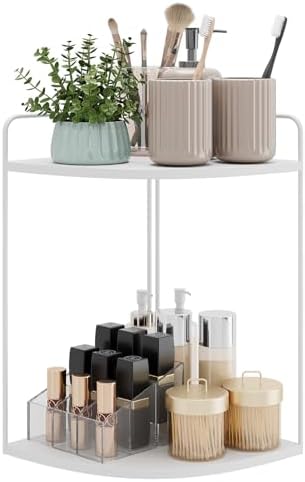 Bathroom Counter Organizer, Vanity & Makeup Countertop Organizer