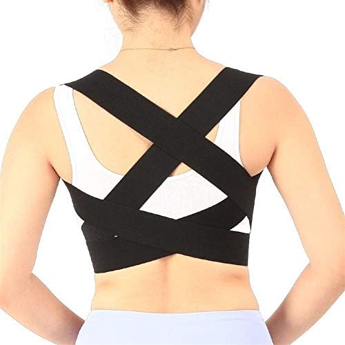 Back Posture Corrector Support Brace for Men Women Thoracic Kyphosis Clavicle Teenager Shoulder Brace Pain Relief Lumbar Support (Tamaño : XXL)