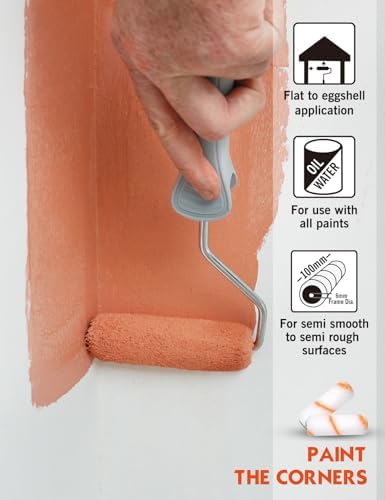 ROLLINGDOG 4 inch Small Paint Roller Covers