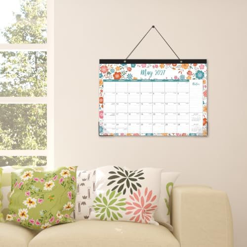 Desk Calendar 2026-2027 - Jul 2026 - Dec 2027, Large Monthly Desk Calendar 18 Months, 17" x 12", Desk Pad, Large Ruled Blocks, To-do List & Notes, Best Desk/Wall Calendar for Planning or Organizing