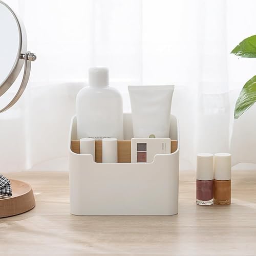 Poeland Remote Control Holder Desk Storage Organizer Box Container for Desk, Office Supplies, Home
