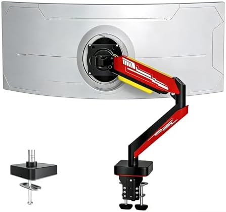Single Monitor Arm for 13-49 inch, Hold 44 lbs, Height Adjustable
