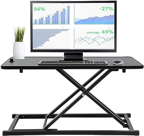 PayLessHere 29" Standing Desk Converter Height Adjustable Desk Riser