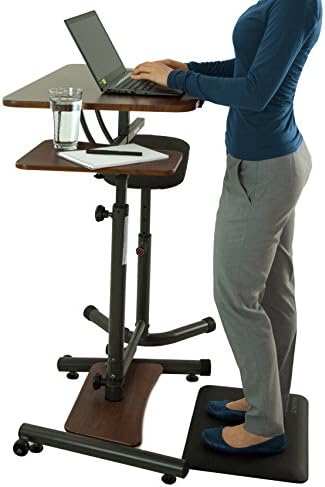 Teeter 3/4 Inch Anti-Fatigue Standing Desk Comfort Mat - Back Pain Relief Mat for Work or in the Kitchen - Durable, Compact (19.5 x 15 inches)