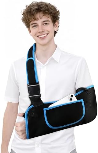 Arm Sling Shoulder Immobilizer for Men & Women, Rotator Cuff Support Brace