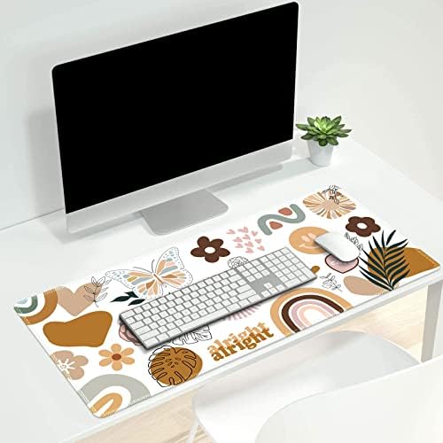 iCasso Desk Mat,Large Gaming Mouse Pad,XXL Desk Pad,Sticker