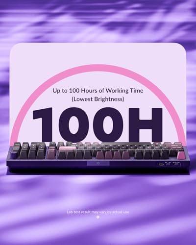 Keychron Q5 Pro 96% Wireless Mechanical Keyboard Full Aluminum - Purple