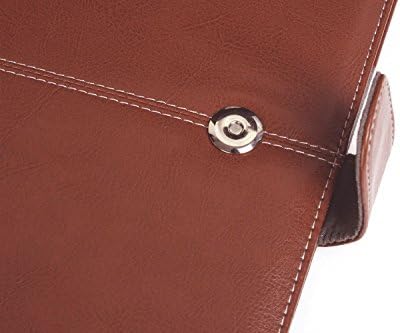 MOSISO PU Leather Sleeve Case Compatible with MacBook Air 13.6 inch